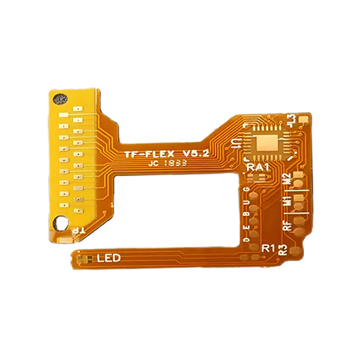 Yellow Solder Mask Flexible PCB Fabrication